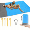 VEĽKÁ PLÁŽOVÁ PODLOŽKA NA PLÁŽ PIKNIK XXL 200 x 210 CM