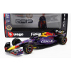 Bburago Red bull F1 Rb19 Team Oracle Red Bull Racing N 1 World Champion Winner Las Vegas Usa Gp 2023 Max Verstappen 1:18 fialová žltá červená