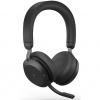 Jabra Evolve2 75 Slúchadlá s mikrofónom Káblový a bezdrôtový Pres hlavu Kancelária / call centrum Bluetooth Nabíjací podstavec Čierna (27599-989-989)