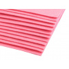 Látková dekorativní plsť / filc 20x30 cm růžová střední 2ks, 300 g/m²