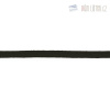 Paspulka / šnúra s lurexom, čierna 1 m
