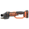 Black a Decker BCG720N-XJ Akumulátorová úhlová bruska 125 mm, bez akumulátoru, bez nabíječky, vč. příslušenství, 18 V