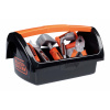 Kufrík s pracovným náradím Black&Decker Tool Box Smoby so 6 doplnkami