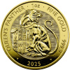 Zlatá investičná minca The Royal Tudor Beasts - The Queen‘s Panther 1 Oz 2025
