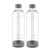Philips GoZero - Fľaša výrobníka sódy 2 ks, objem 1 l, plast/sivá ADD911GR/10