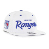 New York Rangers - Crosstown Script NHL Šiltovka nastaviteľná