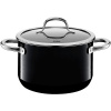 Hrnec 20 cm Passion Colours Black - Silit (Kastrol vysoký Passion Black 20 cm - Silit-WMF Group)