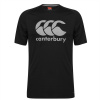 Canterbury Essential pánske tričko Black S