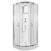ARTTEC BRILIANT 90 x 90 cm - Sprchový box model 1 Stropné hroznové sklo PAN04632