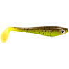 3ks - Gumená nástraha Berkley Hollow Belly 12,5cm Brown Chartreuse
