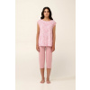 Dámské pyžamo VAMP PYJAMAS 22000 - Farba.: 249 Pink Blush, Veľkosť: XL