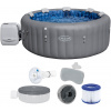 BESTWAY Lay-Z-Spa Santorini EnergySense HydroJet Pro Vírivka, 216 x 80 cm, 7 osôb 6001T