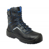 BENNON RAPTOR S3S NM BOOT / Bezpečnostná celokožená nonmetalická hydrofóbna poloholeňová obuv - čierna 37