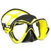 Maska Mares X-Vision Liquidskin Ultra černá/žlutá fluo
