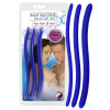 You2Toys Blue Silicone Dilator Set 3 pcs, set dilatátorov rôznych priemerov pre stimuláciu penisu