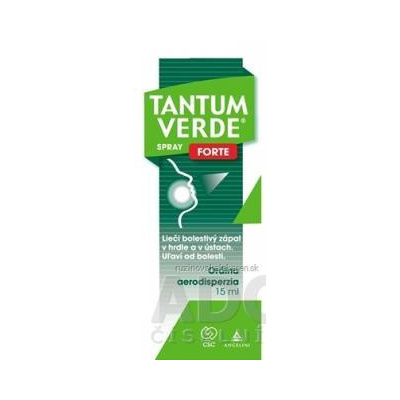 Angelini Pharma Österreich GmbH TANTUM VERDE SPRAY FORTE aer ora (liek.HDPE) 1x15 ml