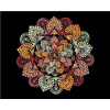 Zuty Diamantové maľovanie MANDALA IX 40x50 cm vypnuté plátno na rám