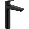 Hansgrohe Logis - Umývadlová batéria s výpusťou, EcoSmart, matná čierna 71090670