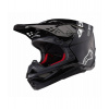 Přilba SUPERTECH S-M10 FLOOD, ALPINESTARS (černá/tmavě šedá matná) 2026 M (obvod 57 - 58 cm)