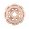 EXTOL INDUSTRIAL 8703121 kotouč diamantový brusný dvouřadý, O 115x22,2mm