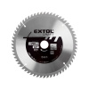 EXTOL CRAFT kotúč pílový s SK plátkami, O 250x2, 8x30mm, 60T 19113