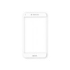 Aligator ochranné sklo GlassPrint iPhone 7/8/SE 2020 bílá (FAGPIPH7WT)