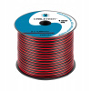 Cabletech 2x 1 mm černo-rudá