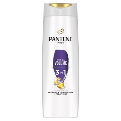 Pantene Pro-V Volume & Body Šampón 3 v 1 Na Oslabené Vlasy, 360ml