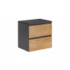 Skrinka do kúpeľne MONAKO GREY OAK 820 B