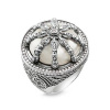 Thomas Sabo Prsten Perleťové kolo TR2025 642 14 50 Sterling silver blac
