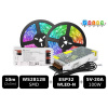 Programovateľný set RGB-IC LED pásika WS2812B SMD, IP65 | WLED.sk