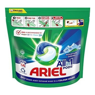 ARIEL All in 1 Pods Mountain Spring, pracie kapsuly 44 PD