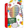 Pastelky pre pravákov STABILO EASYcolors - 12 ks sada s strúhadlom