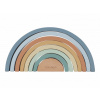 Little Dutch Skladačka drevená dúha Forest Friends
