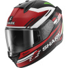 Integrálna helma Shark D-Skwal 3 Firstlap čierna/červená/biela XS
