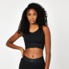 Everlast Seamless Logo Sports Bra Womens Black 8 (36)