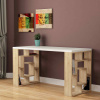 Casarredo KRATOS, psací stůl, bílý / dub