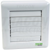 TRACON Kúpeľňový ventilátor s automatickou žalúziou,TRACON VFM100-BTH, guličkové ložisko,časovač,snímač vlhkosti