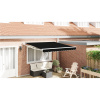 zahrada-XL Automatická Vysúvacia Markíza Čierna 350x250 cm, vidaXL Výmena Tkaniny Markízy pre Rám 3.5x2.5 m Čierna 3330330