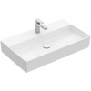 Villeroy & Boch Memento 2.0 umývadlo 80x47 cm obdĺžnik klasické umývadlo-umývadlo na nábytok biela 4A228G01