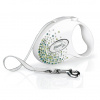 flexi Glam Splash Leaf popruh M 5m biele 25kg SWAROVSKI®