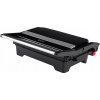 Kontaktný, panini, skladací elektrický gril ECG S2070 čierny 1200 W