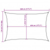 vidaXL Tieniaca plachta 160 g/m², béžová 3,5x5 m, HDPE - Béžová - 99063-61246