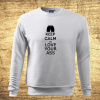 Keep calm and love your ass, Barva Bílá, Velikost 5XL Bezvatriko.cz 502251