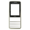 Přední kryt Sony Ericsson G502 Silver stříbrný logo