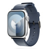 Epico Watch Strap Leather for Apple Watch SE/Series 1-9 (42/44/45 mm)/10 (46 mm)/Ultra (49 mm) – modrý 9918131600005