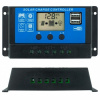 FVE Solárny regulátor PWM VOLT 12-24V/10A+USB pre Pb batérie