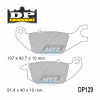 Brzdové doštičky DP129 - DP BRAKES zmes Premium Sinter OEM