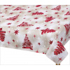 Bellatex Ubrus VÁNOCE Vánoce stromek Červená,Zlatá rozměr 120x140 cm, barva Červená,Béžová