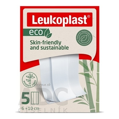 BSN Medical GmbH LEUKOPLAST ECO náplasť na rany, 6x10 cm, 1x5 ks